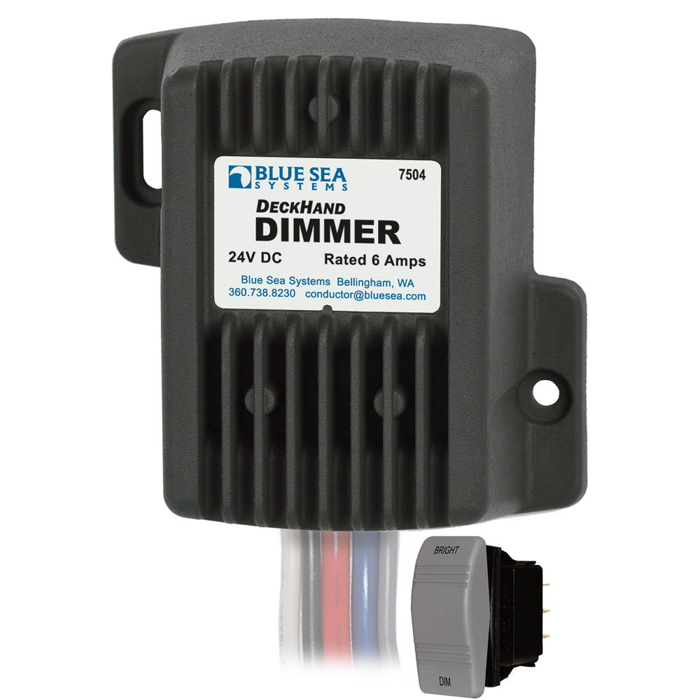Blue Sea 7504 DeckHand Dimmer 6 Amp24V 7504